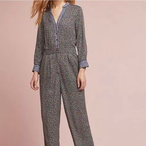 Anthropologie dotted Christene jumpsuit